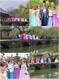 韓国・地方旅🇰🇷 「広寒楼苑」ロケ地で韓服体験♡