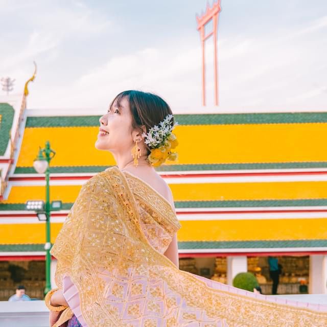 เที่ยววัดรับปีใหม่ไทย ที่วัดสุทัศน์ เสาชิงช้า ⛩️
