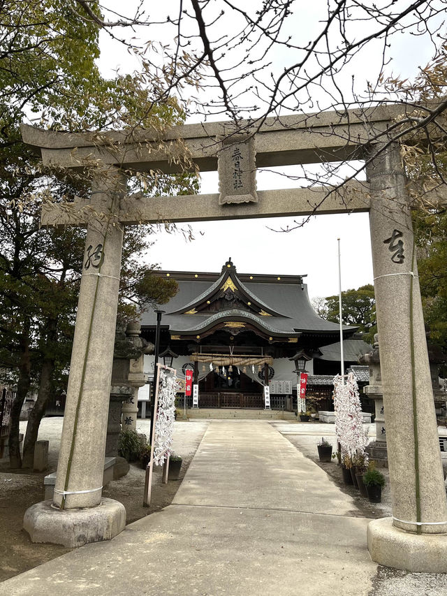 【福岡観光】可愛いあひるがお出迎え♡鎮座1250年を迎える神社⛩