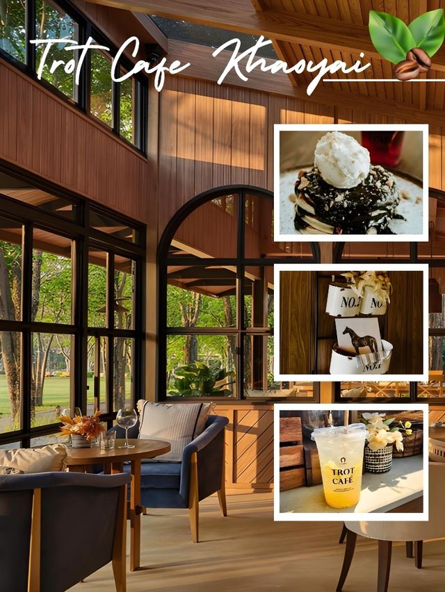 🏕 จิบกาแฟกลางธรรมชาติ Trot Cafe Khaoyai