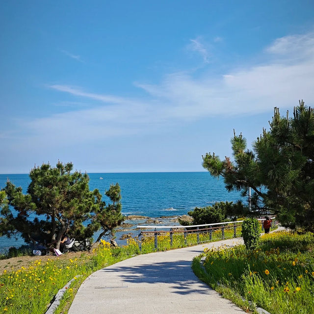 碧海藍天～水氣海水浴場