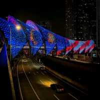 Saloma Bridge - Beautiful skyline of Kuala Lumpur