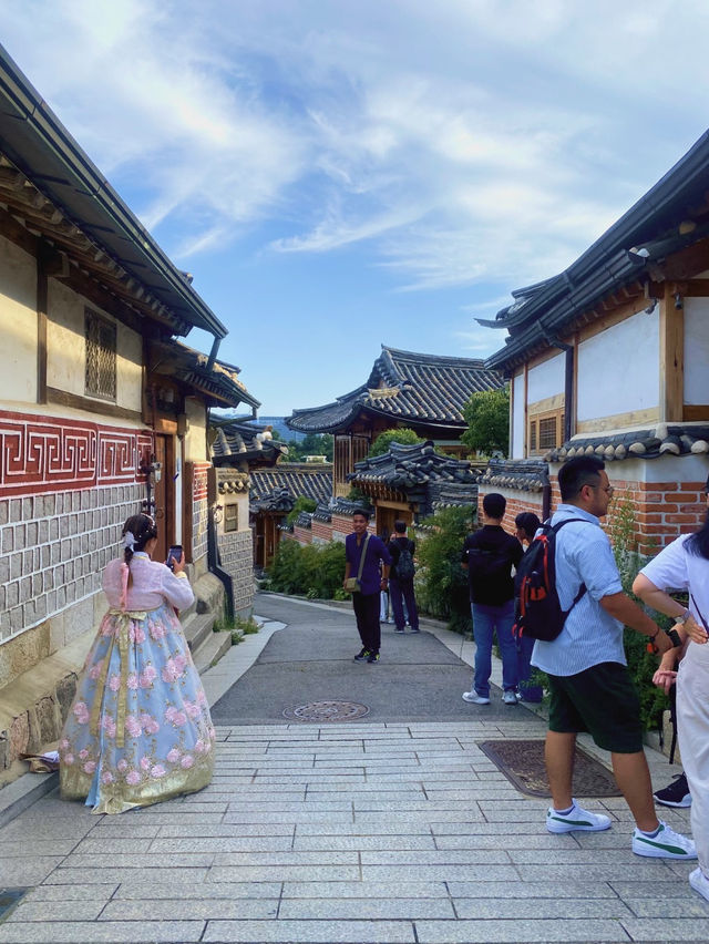 【韓国の伝統家屋🏡北村韓屋🇹🇭】 