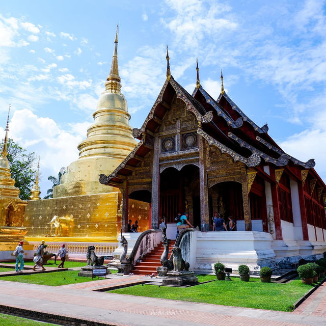 "วัดพระสิงห์วรมหาวิหาร" วัดดังเชียงใหม่