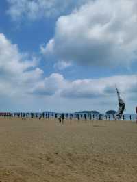 당진 여름여행지로 강추하는 왜목마을 해수욕장🏖