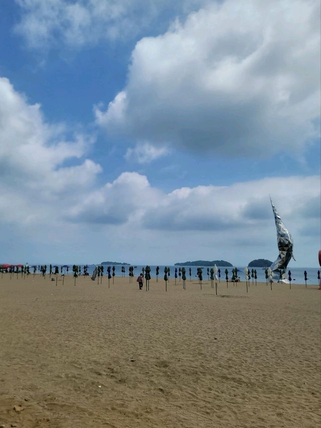 당진 여름여행지로 강추하는 왜목마을 해수욕장🏖