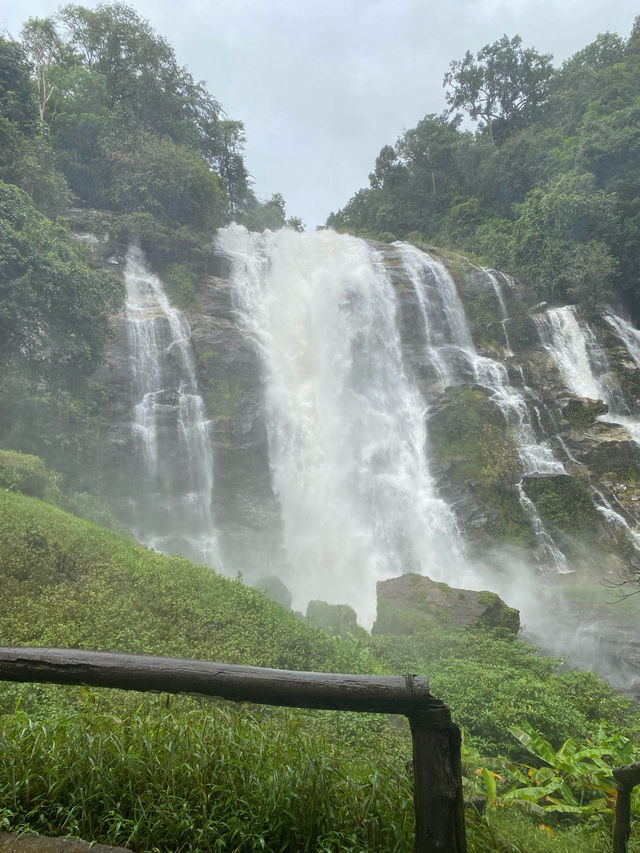 น้ำตกวชิรธาร | เชียงใหม่ 🌳🪨🌧️🌿
