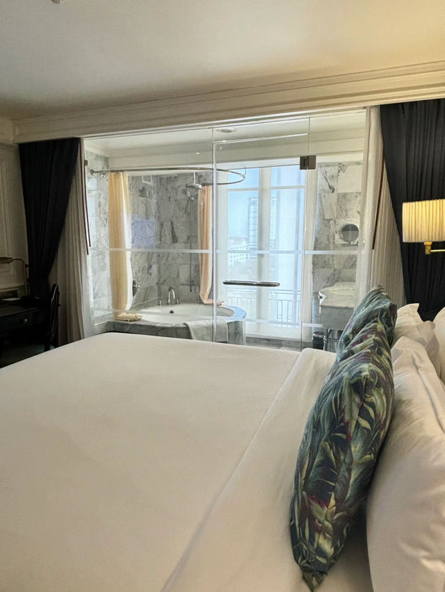 【曼谷酒店】Akara Hotel：設施配有浴缸，附近有中央世界商業中心