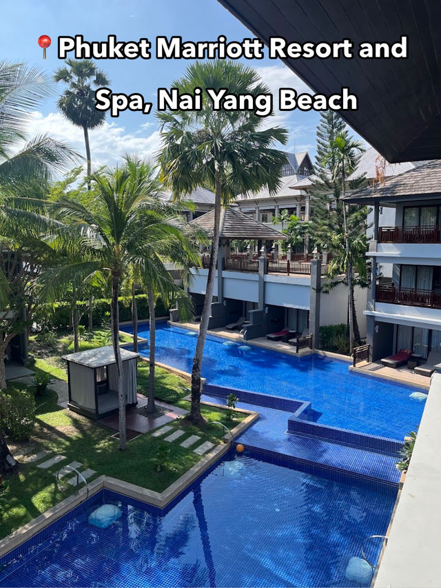 📍Phuket Marriott Resort and Spa, Nai Yang Beach