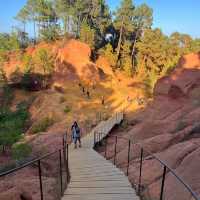 Walk Through a Kaleidoscope of Colors on the Ochre Trail in Roussillon