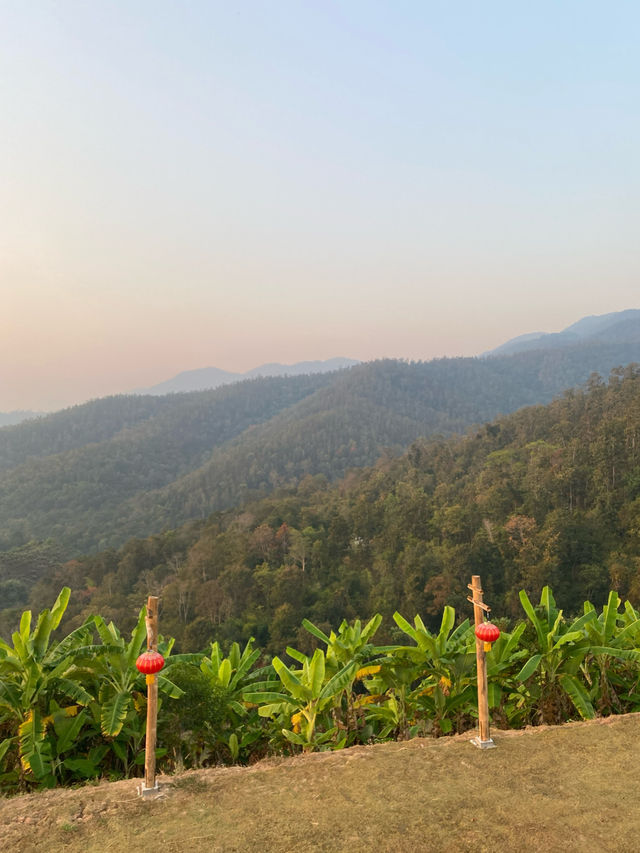 จุดชมวิวหยุนไหล | จ.แม่ฮ่องสอน ⛰️☀️🌳🏮