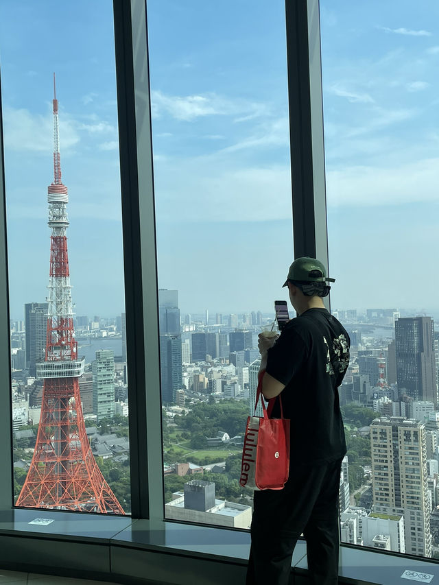 도쿄 핫플에서 도쿄타워를 바라보다 🗼🗼