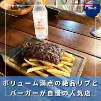 【オーストラリア/シドニー】ボリューム満点の絶品リブとバーガーが自慢の人気店