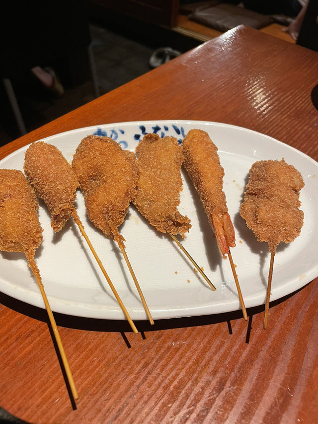 兵庫　サクサクの串カツを食べるならココ‼️