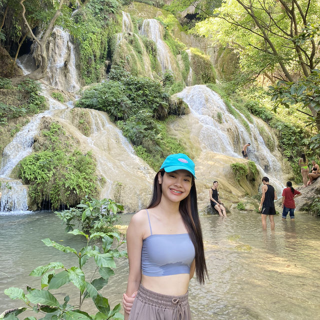 มากาญนะจ๊ะบุรี เพื่อมาเที่ยวน้ำตกเอราวัณ ❤️