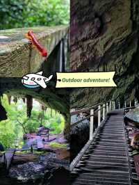 An appealing and challenging outdoor adventure@The Niah National Park.