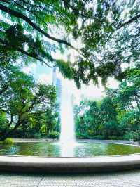 香港観光🇭🇰都会のオアシス🌿 九龍公園🦩✨