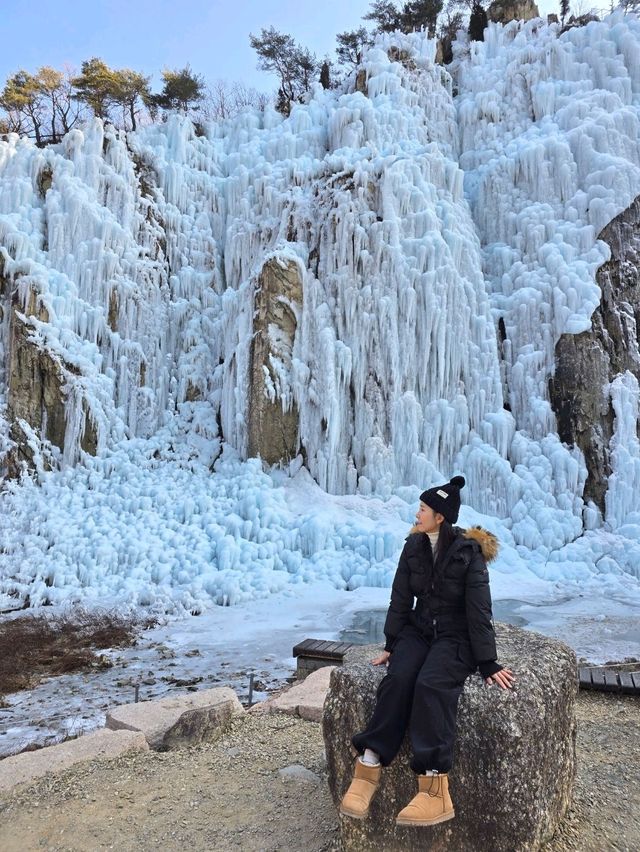 엘사를 만날거 같은 청송 얼음골 빙벽❄️