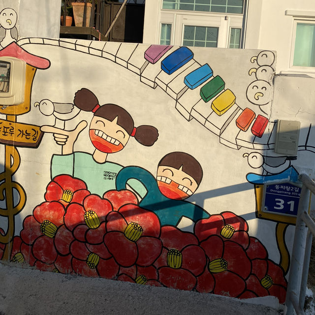 통영 명소 포토스팟 많은 동피랑 마을