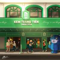Yummy ice cream bars at Kem Trang Tien Hanoi