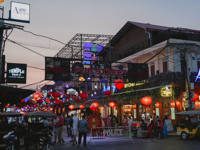 Pub street จุดเช็คอินเมืองเสียมเรียบ 