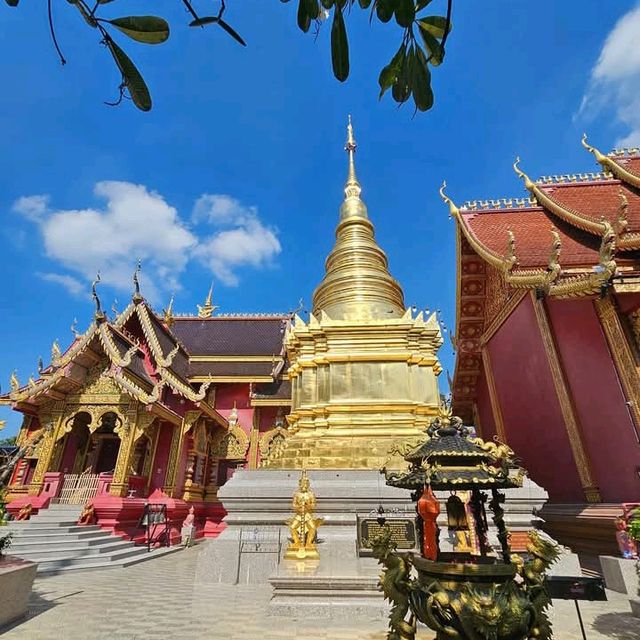 ทำบุญปีใหม่ที่วัดป่ายาง บ้านธิ ลำพูน