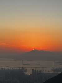 震撼的獅子山之日落🌅，讓人流連忘返的夜景🌃