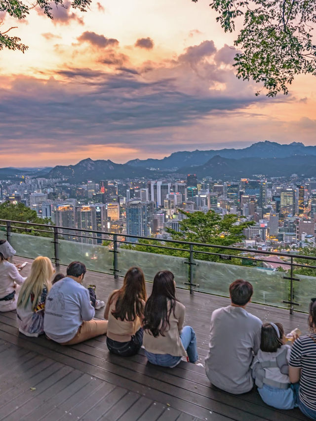Beautiful Scenery of Seoul City