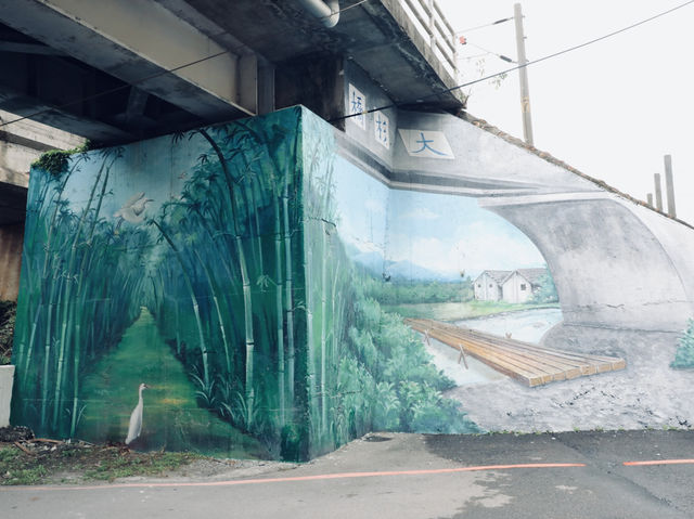 台中清水西寧社區：隱藏景點復古景色