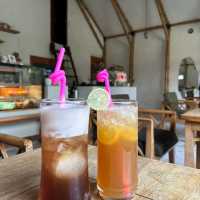 Good drinks and big dumplings