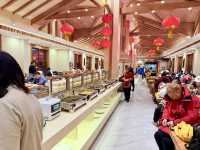 Experience a Traditional Chinese Buffet at China Snow Town