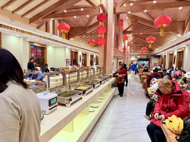 Experience a Traditional Chinese Buffet at China Snow Town
