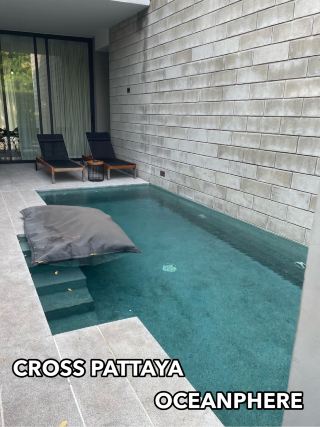 CROSS PATTAYA OCEANPHERE พูลวิลล่าlowriseพัทยา