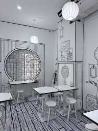 📍Café Monochrome คาเฟ่ 2 มิติที่แรกในสิงคโปร์