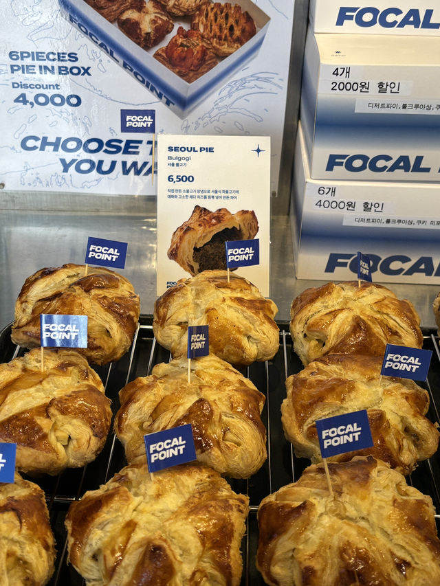 【韓国ソウル・ソウル駅】世界の味と香りが楽しめる自家製パイ「FOCAL POINT」
