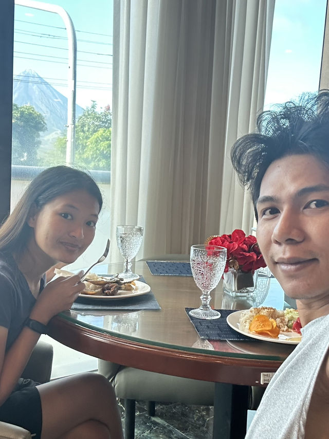 Hotel with Mayon View