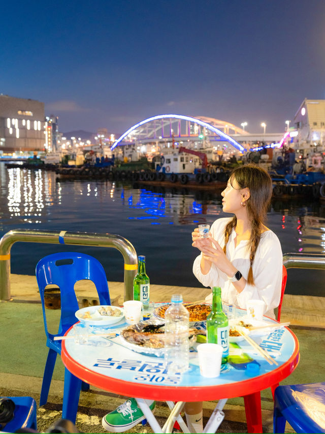 영도에 밤이 찾아오면 포장마차거리