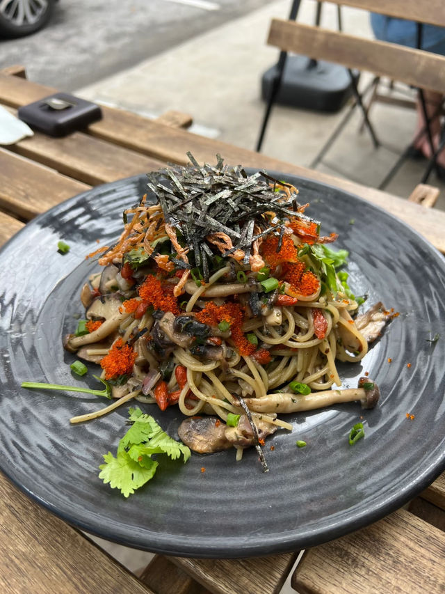 Sharing Plates— delightful fusion of Asian and Western cuisines
