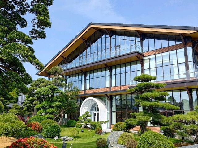 彰化聚餐餐廳-松柏軒餐廳在成美文化園