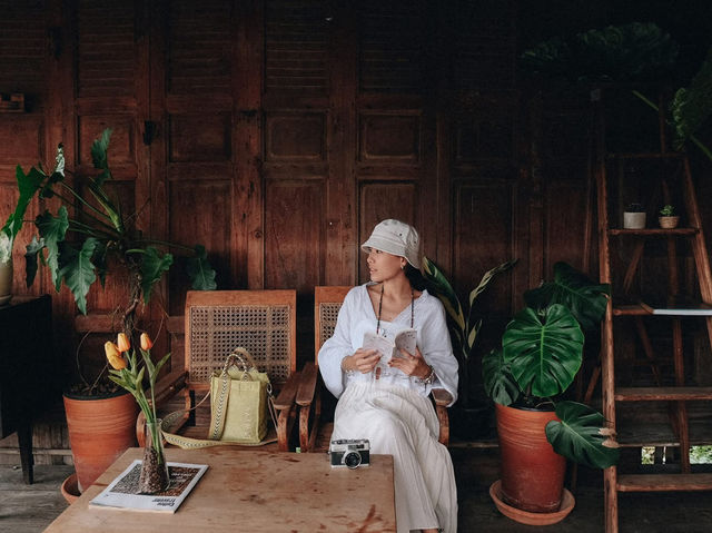 คาเฟ่เก่าแก่ vibe ดีริมแม่น้ำเจ้าพระยาปทุมธานี 🌿💚