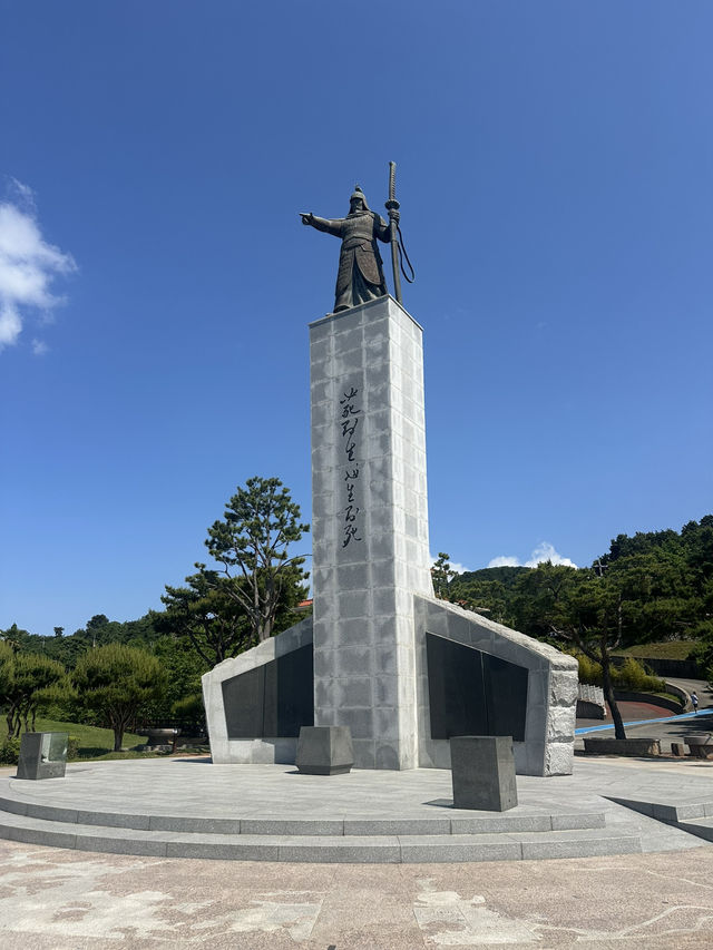 오늘은 통영 이순신공원에서 힐링타임! 🍃