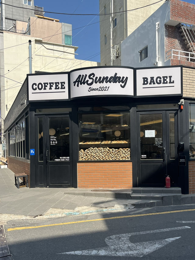국내 식도락여행 부산 베이글 맛집 ,올선데이 🥯🥯🥯
