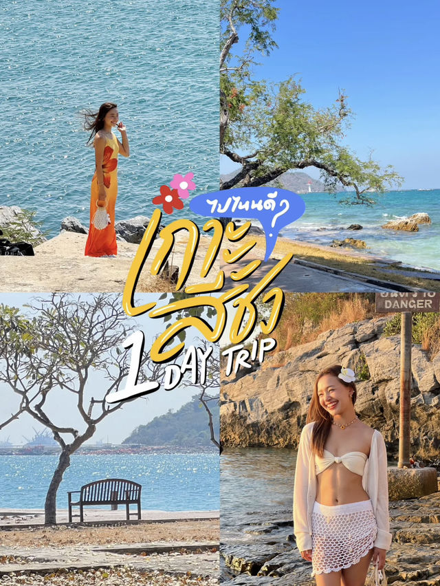 เที่ยวเกาะสีชัง 1 day trip ไปไหนดี?🏝🪸🫧