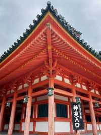 京都平安神宮｜巨大鳥居壯觀吸睛，本殿整修中仍值得一訪