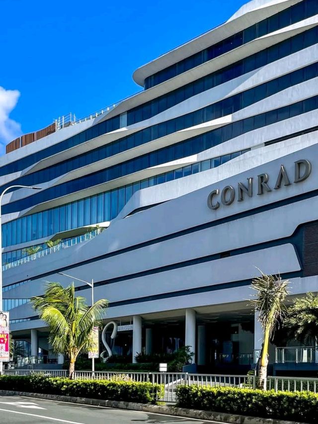 🌊 Conrad Manila: Bayfront Bliss & City Glam ✨🏙️