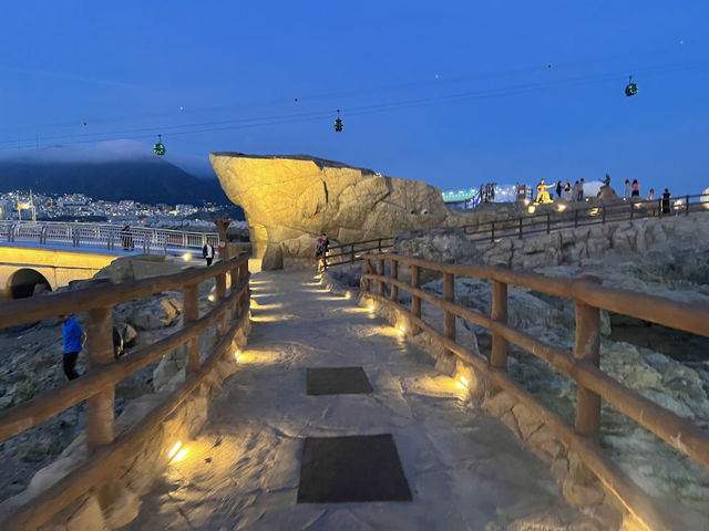 🌊 부산 야경 명소 추천! 송도구름산책로 밤산책✨ 