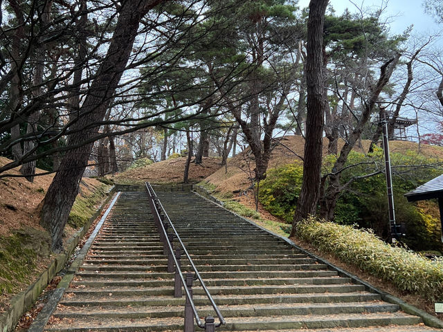 🌧️ Moody Skies Over Kubota Castle Ruins – A Quiet Slice of History