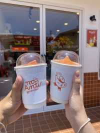 Thai tea cafe ในเกาะล้าน🧡🥤⛅️