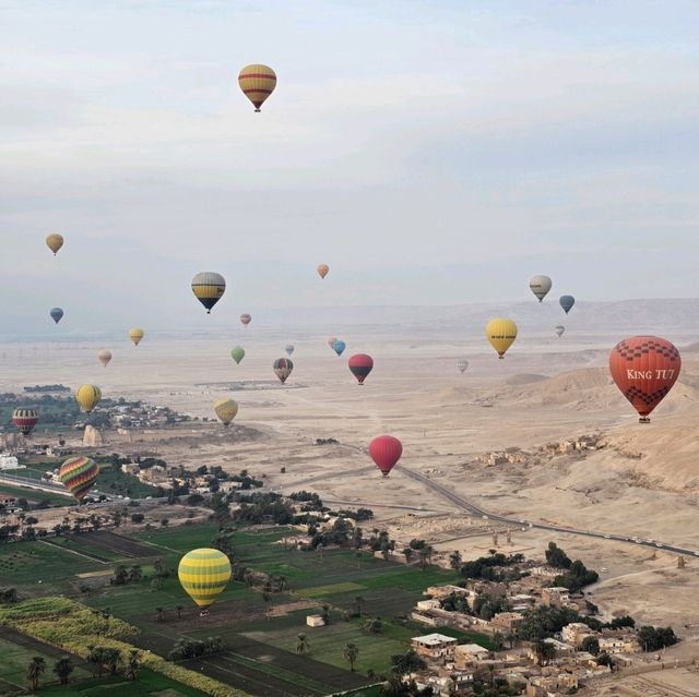 🎈 40달러로 하늘을 나는 기적, 이집트 룩소르 열기구 체험 🇪🇬