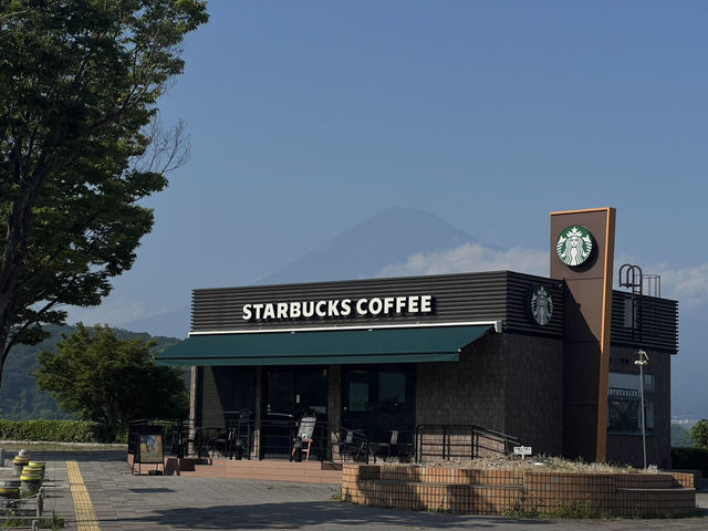 星巴克 富士川服務區(下行)店 靜岡富士山